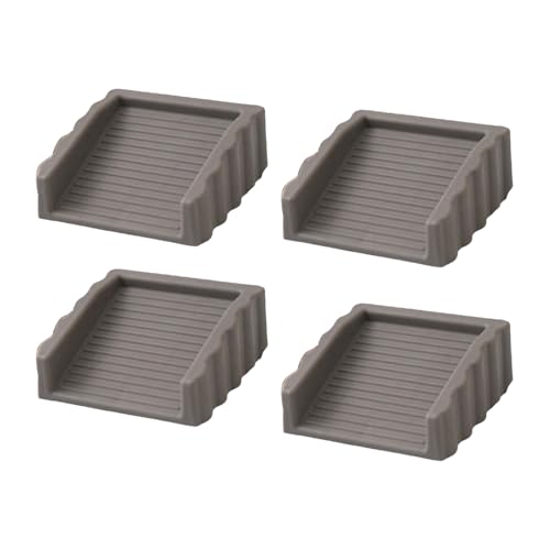 DOUDINGMAO 4 praktische Türstopper-Keile aus hochfesten Gummimaterialien für effektiven winddichten Widerstand von DOUDINGMAO