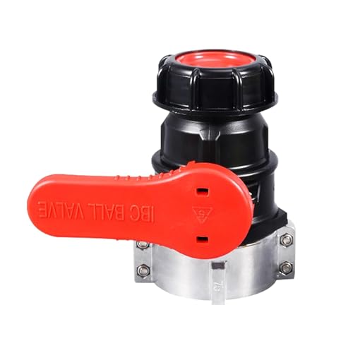 DOUDINGMAO 75 mm Tanks Kugelhähne Adapter Aluminium ABS Fitting Erosion Resistant für Regenwasserbehälter Drainage DOUDINGMAO 75 mm Tanks Kugelhähne Adapter Aluminium ABS Fitting Erosion Resistant für Regenwasserbehälter Drainage von DOUDINGMAO