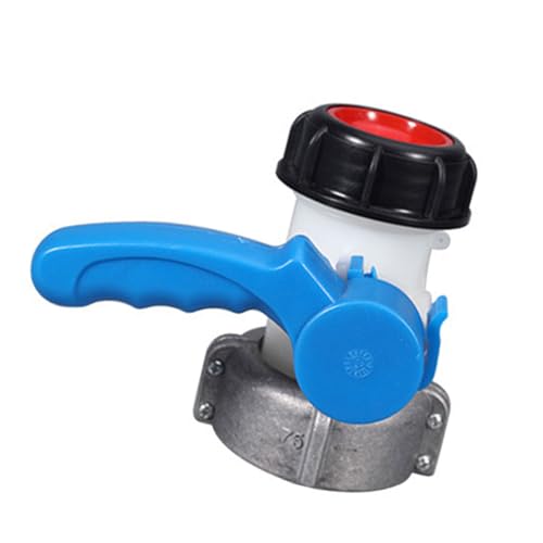 DOUDINGMAO Hocheffiziente DN50-Ventile aus Aluminium und Designs, Adapter-Upgrades für 1000 l Tonnen Behälter-Flüssigkeitsentladung von DOUDINGMAO