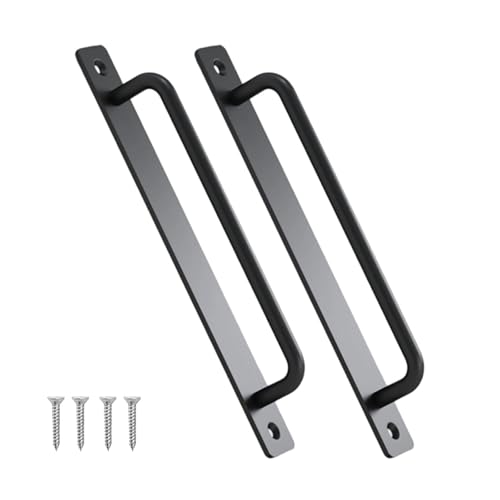 DOUDINGMAO Mehrzweck-Scheunentürgriffe, Lochmitte, Aluminiumlegierung, für Badezimmer, Kleiderschrank, Alltag, 2 Stück von DOUDINGMAO