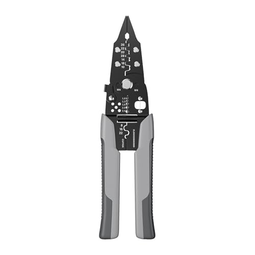 DOUDINGMAO Multifunktionsklemmen Crimpzange Werkzeug mit Abisolierzange Cutter für professionelle Elektro- und Handwerksprojekte DOUDINGMAO Multifunktionsklemmen Crimpzange Werkzeug mit Abisolierzange Cutter für professionelle Elektro- und Handwerksprojekte von DOUDINGMAO