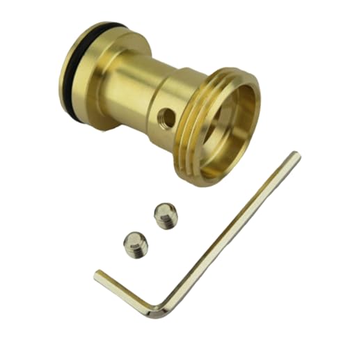 DOUDINGMAO Praktischer RP33794 Wannen-Auslaufadapter aus Metall für Schlupfumsteller an Wasserleckage, Banthroom-Zubehör von DOUDINGMAO