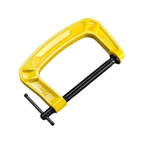 DOUDINGMAO Robuste G-Klemmen aus duktilem Eisen, tragbar für Bastler und Handwerker, die eine hochfeste Klemmung benötigen DOUDINGMAO Robuste G-Klemmen aus duktilem Eisen, tragbar für Bastler und Handwerker, die eine hochfeste Klemmung benötigen von DOUDINGMAO