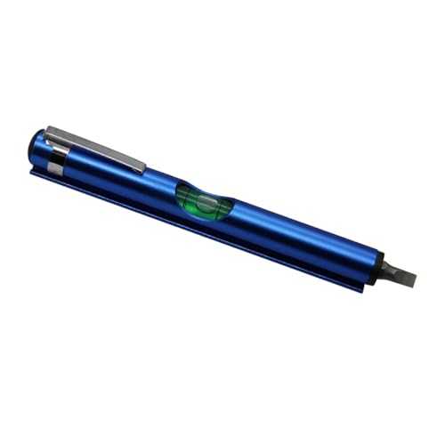 DOUDINGMAO Spirituosenwaage, blasengenaues Aluminium, leicht, mit magnetischem Schraubendreher, tragbarer Stift, einfach anzubringen, professionell von DOUDINGMAO