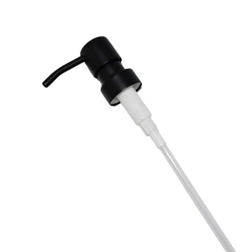 DOUDINGMAO Stabiler Edelstahl-Pumpenkopf, auslaufsicher, praktisch für Duschgels und Cremes von DOUDINGMAO