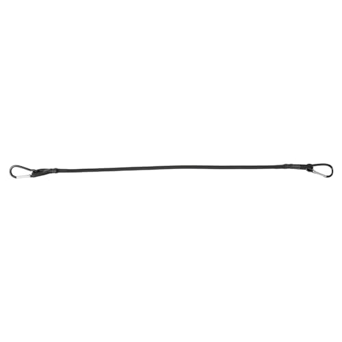 DOUDINGMAO Starkes, elastisches Kletterseil mit Karabiner-Clip, Stretch-Seil, starke Schnur für Outdoor, Camping, Wandern, Rucksäcke, Ausrüstung von DOUDINGMAO