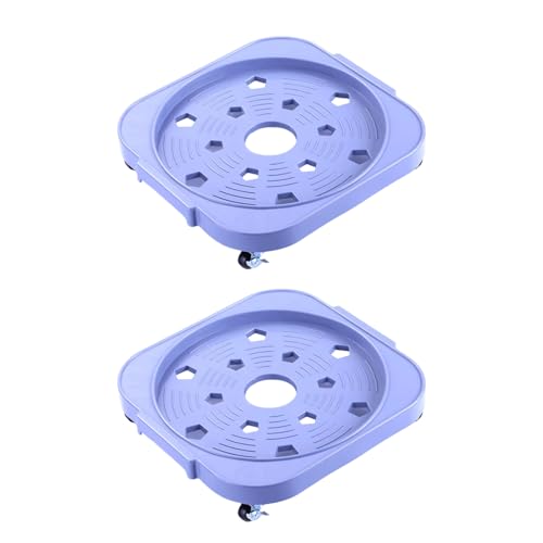 DOUDINGMAO Tragbarer Propangas-Tankständer, stabiles Rad, verstellbare Stabilisatoren für sicheren Transport, Blumentöpfe, Gartenbedarf von DOUDINGMAO