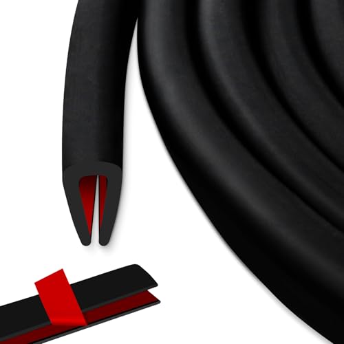 Kantenschutz Blech 6.4mm x 6 Meter Kantenschutz selbstklebend EPDM Kantenschutzprofil U Gummidichtung Schwarz Gummi Kantenschutz für Bleche Glasscheiben Auto Blechschutzkante Kantenschutz Kantenschutz Blech 6.4mm x 6 Meter Kantenschutz selbstklebend EPDM Kantenschutzprofil U Gummidichtung Schwarz Gummi Kantenschutz für Bleche Glasscheiben Auto Blechschutzkante Kantenschutz von DOUJIAO