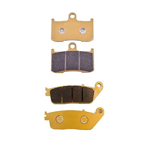 DOUKI Für Indian Chief Bobber 2022 Chief Bobber Dark Horse 2022 Super Chief Limited 2022 Motorrad Bremsbeläge Aus Gesintertem Kupfer Vorne Und Hinten Bremse (Farbe : Vorderseite und Rückseite) von DOUKI