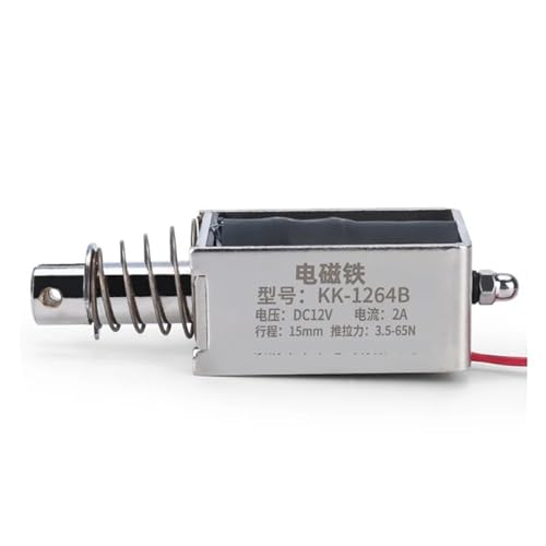 0530b 6N Durchgangstyp DC Push-Pull-Elektromagnet 12V Pusher Teleskop-Auswirkungen 5V6V 24v 1Pcs(DC 6V) von DOUKNAIL