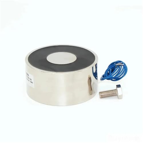 100/40 DC 24V 36V 12V Elektromagnet Hebe 200KG 2000N Runde Solenoid Elektrische Magnet 1Pcs(24V) von DOUKNAIL
