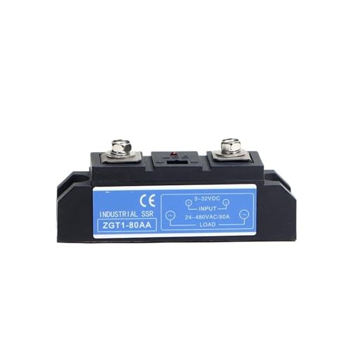 1Pcs 40A 60A 80A 100A SSR Industrielle High Power Auto Industrie AC Zu AC Solid State Relais Solid State Relais(80AA) von DOUKNAIL
