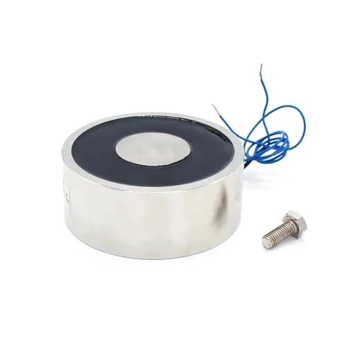 500KG 150/50 DC 12V 24V 36V Elektromagnet Hebe Solenoid Sucker Halten Elektrische Magnet 1Pcs(24V) von DOUKNAIL
