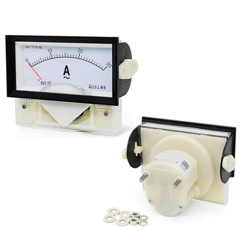 69L17 AC Amperemeter 1A-600A Analog Zeiger Meter 1Pcs(AC_10A) von DOUKNAIL