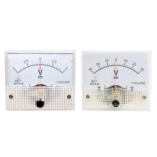 85C1-±500V Zeigertyp Bidirektionales DC-Voltmeter Positives und negatives Voltmeter 1St(150V) von DOUKNAIL