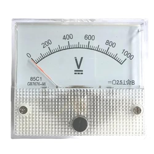 85C1-1000V Zeigertyp Gleichspannungsmesser 600V 1St(DC0-600V) von DOUKNAIL