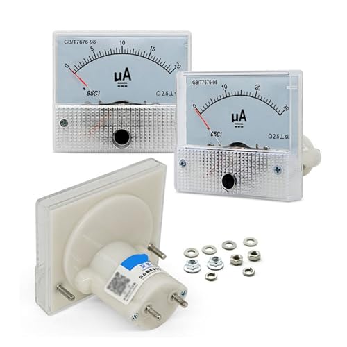 85C1 DC Amperemeter Mikroampere Zeiger Meter 20uA-1000uA Panel Meter 1Pcs(DC AMMETER_200UA) von DOUKNAIL