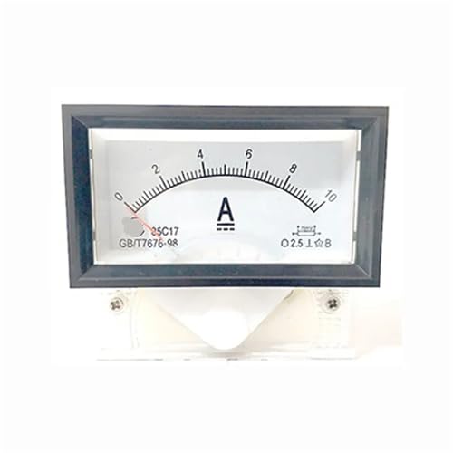 85C17 DC 1A-1000A Analog Current Panel Meter Amperemeter for Schaltungsprüfung Ampere Tester Gauge 1Pcs(1A) von DOUKNAIL