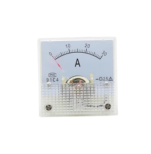 91C4-A DC Zeiger Typ Amperemeter 1A-500A Analog Mechanik Platte Tisch 1Pcs(1A) von DOUKNAIL