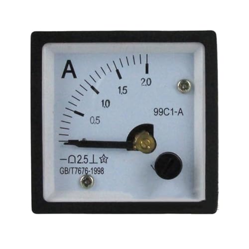 99C1-A Zeigertyp DC Amperemeter 1A2A3A5A5A10A20A20A50A75A100A Amperemeter 1 Stücke(20A directly on) von DOUKNAIL