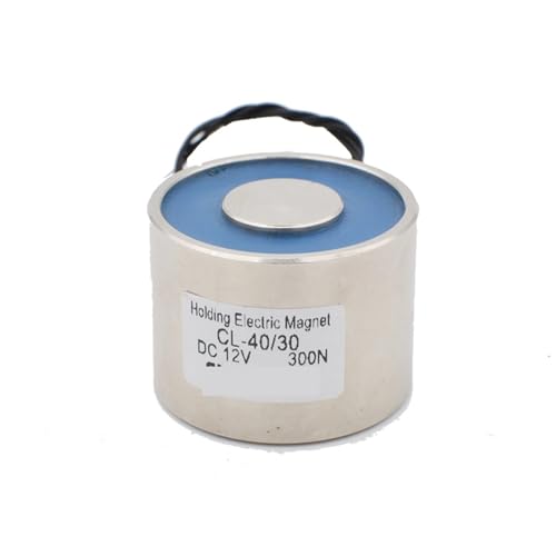 D40mm * H30mm 30KG/300N Halten Elektrischer Magnet Hebe Solenoid Sucker Elektromagnet DC 6V 12V 24V 1Pcs(24V) von DOUKNAIL