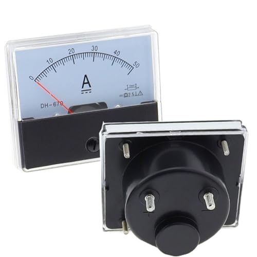 DH-670 DC Amperemeter Gauge Strom Panel Ampere Tester Dc DC1A2A3A5A1015A2030A50A100A 1Pcs(20A) von DOUKNAIL