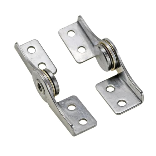 Dämpfungsscharnier aus Edelstahl 304 mit nicht einstellbarer Drehmomentpositionierungsunterstützung, 1 Stück(TA-Left-Right,3.0N.m) von DOUKNAIL