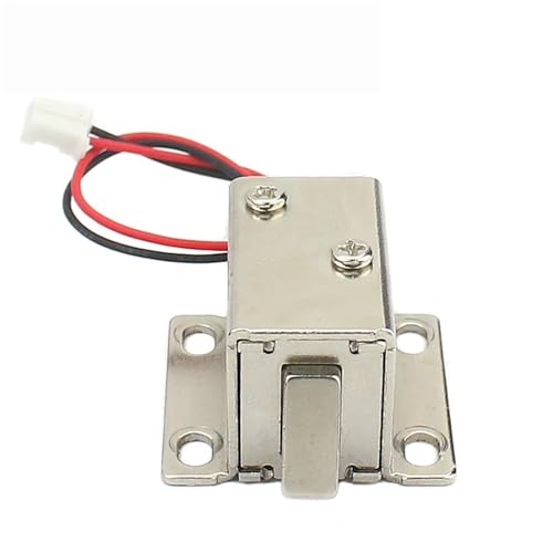 Elektromagnetische Verriegelung DC6V 12V Mini Elektroriegelauslöser Montage Magnet 4,7 1St(LY031A DC12V) von DOUKNAIL