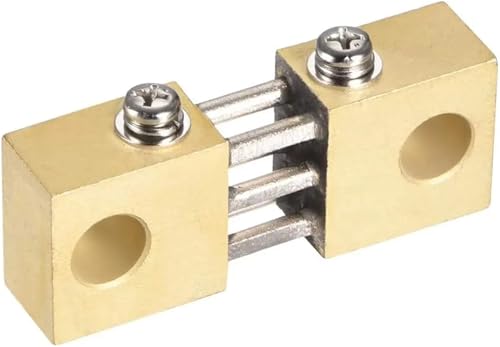 Shunt-Widerstand 600A 75mV for DC Strom Amperemeter Analog Panel Meter Externe FL-19 Teiler 1Pcs von DOUKNAIL
