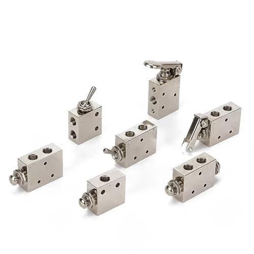 TAC2-41V 31V 41P 31P 41PP TAC-4V 4P 3P 3V TV-3S Luftpneumatisches mechanisches Ventil 2 Positionen 5 Wege 1 Stücke(TAC-3P-34T) von DOUKNAIL