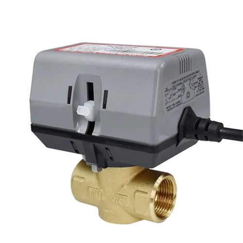 Zweiwege-Motorkugelhahn aus Messing mit VC6013 DN20 3/4 Zoll elektrisch AV220V 1 Stück(1/2") von DOUKNAIL