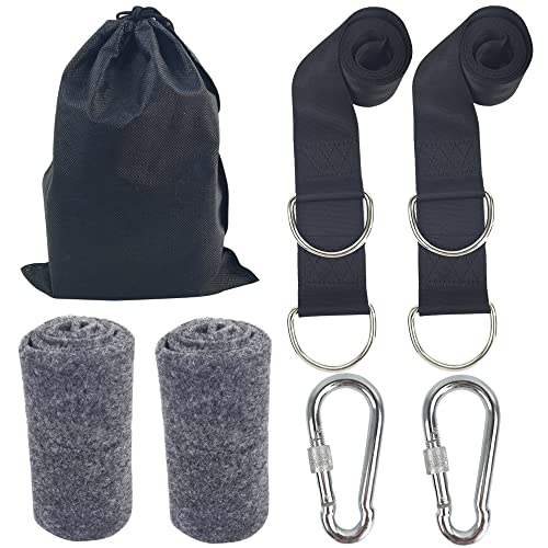 Schaukel Befestigung,Hängematte Befestigung Aufhängung Schaukel Gurt mit 2 Baumschutz Polster und 2 Schwerlast Karabinern für Hängesessel, Hängematte, Schaukel und Veranda-Schaukel Schaukel Befestigung,Hängematte Befestigung Aufhängung Schaukel Gurt mit 2 Baumschutz Polster und 2 Schwerlast Karabinern für Hängesessel, Hängematte, Schaukel und Veranda-Schaukel von DOULEIN