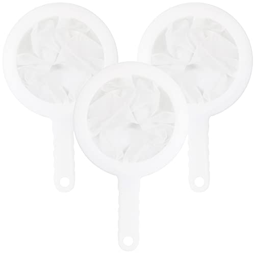 Filter Siebe Set,3 Stück 120/200/300 Mesh Kunststoff Fine Mesh Filter Nylon Sieb Mit Griff Siebe Straining für Filterung von Saft, Milch, Sojamilch, Kaffee Filter Siebe Set,3 Stück 120/200/300 Mesh Kunststoff Fine Mesh Filter Nylon Sieb Mit Griff Siebe Straining für Filterung von Saft, Milch, Sojamilch, Kaffee von DOULEIN