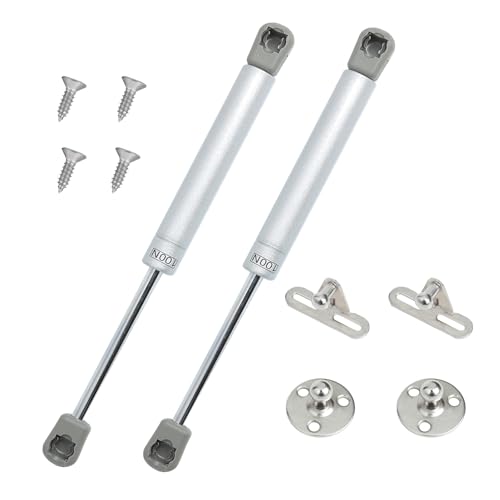 Hydraulic Gasdruckfeder，2 Stück 100 Nm/10 kg Gasdruckfeder Klappenbeschlag Gasdruckdämpfer Hebebühne Gasfedern Unterstützung für Klappen Schranktür, Küchenschrank von DOULEIN