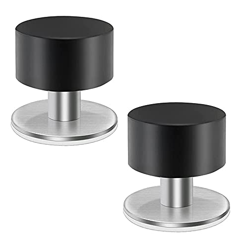 Selbstklebende Türstopper,2 Stück Edelstahl Türstopper ohne Bohren Türstopper für Boden oder Wand Doorstoppers Schutz der Türen Selbstklebende Türstopper,2 Stück Edelstahl Türstopper ohne Bohren Türstopper für Boden oder Wand Doorstoppers Schutz der Türen von DOULEIN
