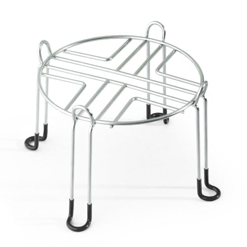 British Berkefeld Schwerkraftsystem-Ständer | Edelstahl-Wasserfilterständer für 8,5-Liter-Schwerkraftsysteme | Rutschfeste Gummifüße | Stützständer | 25 L x 25 B x 18 H von DOULTON