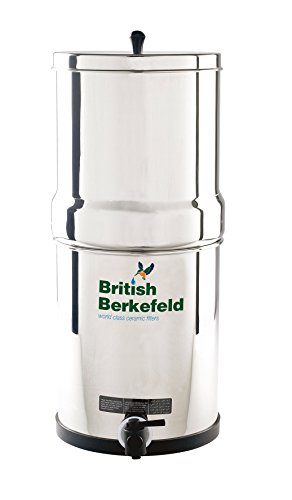 Doulton British Berkefeld Gravitationsfilter 8,5L für Notfälle mit 2 Doulton Ultra Sterasyl Filterpatronen von DOULTON