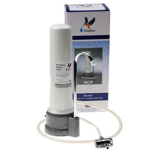 Doulton HCP Wasserfilter mit Hahn und Ultracarb Keramik-Aktivkohlefilter, entfernt Bakterien, Hormone, Schwermetalle Doulton HCP Wasserfilter mit Hahn und Ultracarb Keramik-Aktivkohlefilter, entfernt Bakterien, Hormone, Schwermetalle von DOULTON