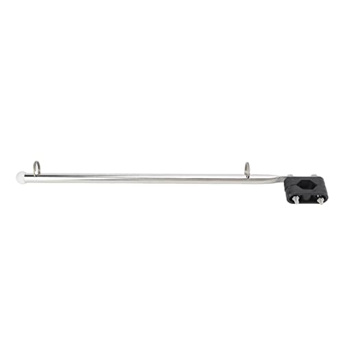 DOUQIFEI Marine Flagpole Bootsflaggenmast Yachtflaggenmast Segelbootflaggenmast Edelstahl 316 rostfrei verstellbar Yachten Segelboote Speedboote 390mm von DOUQIFEI