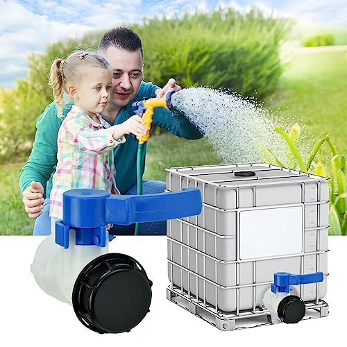 DOUSELLA IBC Auslaufhahn Tank Zubehör IBC Container Auslass IBC Kugelhahn Wassertank Absperrhahn Absperrventil DN40/62MM IBC Tank Regelventil Tankhahnadapter für Regenwassertank IBC Container DOUSELLA IBC Auslaufhahn Tank Zubehör IBC Container Auslass IBC Kugelhahn Wassertank Absperrhahn Absperrventil DN40/62MM IBC Tank Regelventil Tankhahnadapter für Regenwassertank IBC Container von DOUSELLA