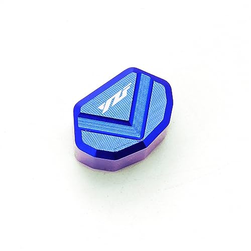 DOVPOD Motorrad Zubehör CNC Schalter Taste Blinker Schalter Keycap for YZF R1 YZFR3 YZF R6 YZF R7 R25 YZF-R125 R15 V3 (Color : Blue-YZF) von DOVPOD