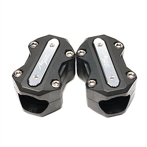 DOVPOD Motorrad Zubehör Motor Schutz Schutz Stoßstange Dekorative Block for Africa Twin CRF1100/L CRF 1000/L XRV750 RD07 (Color : Silver) von DOVPOD