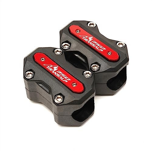 DOVPOD Motorrad Zubehör Motor Schutz Schutz Stoßstange Dekorative Block for TRANSALP XL750 TRANSALP XL 750 2023-2024 (Color : Red) von DOVPOD