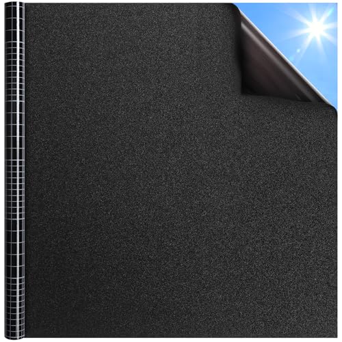 DOWELL Verdunklungsfolie für Fenster, Blickdichte Fensterfolie Schwarz 60x300cm, Tönungsfolie Verdunkelung Folie Selbstklebend Selbsthaftend Dunkel Abdunklungsfolie Lichtundurchlässig Klebefolie DOWELL Verdunklungsfolie für Fenster, Blickdichte Fensterfolie Schwarz 60x300cm, Tönungsfolie Verdunkelung Folie Selbstklebend Selbsthaftend Dunkel Abdunklungsfolie Lichtundurchlässig Klebefolie von DOWELL