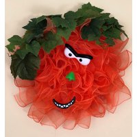 Kürbiskranz Mit Gesicht Kürbiskranz Mit Gesicht von DOWNHOMECRAFTYTHINGS