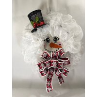 Schneemann Kranz von DOWNHOMECRAFTYTHINGS