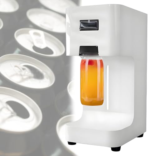 Elektrischer Dosenverschließer – Fruchtsaft-/Bierdosen-Verschließmaschine für Milch, Kaffee – Gewerblicher Getränkedosenverschließer – Maximal versiegelte Höhe 17 cm, 5,1 cm Durchmesser von DOZPAL