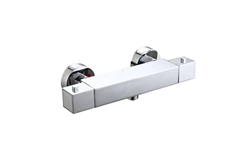 DP GRIFERIA TTMEDI-0001 Medina Thermostatischer Duscharmatur, Silber von DP GRIFERIA