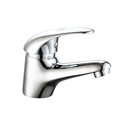 DP Grifería Wasserhahn für Waschbecken Naranjo, Silber von DP bath