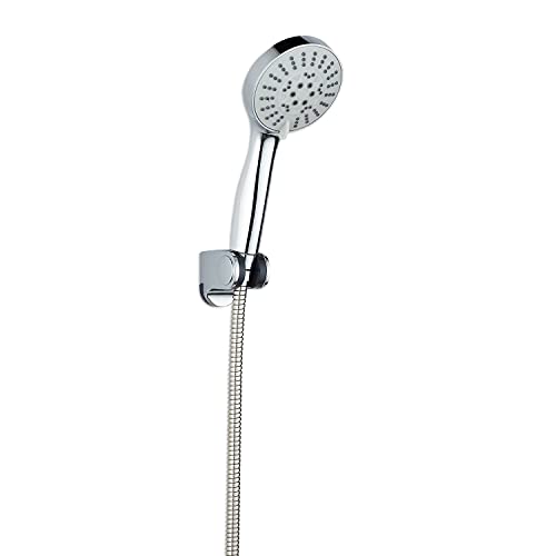 DP bath Handbrause RY-H213 + Halterung RY-P012 + Brauseschlauch RY-S001, Silber von DP GRIFERIA